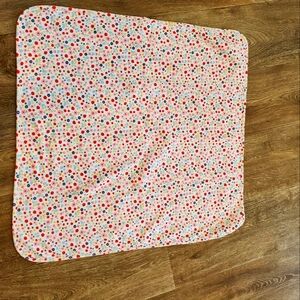 Kissy Kissy floral baby receiving blanket 26X 26